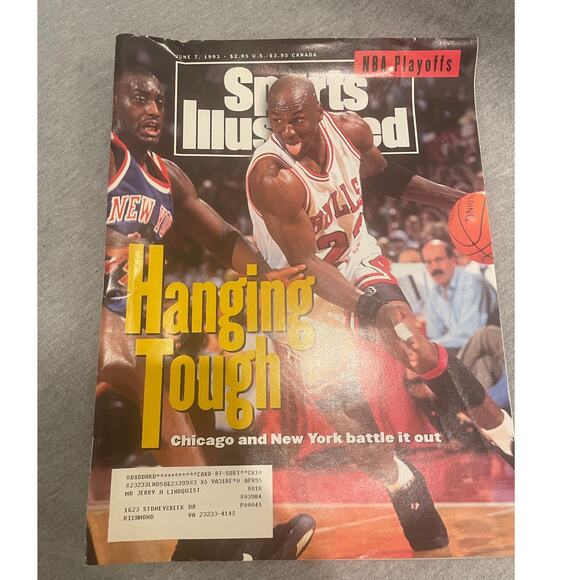 4 Sports Illustrated Michael Jordan  June 7, 21,28 & Oct. 18,1993 - Picture 5 of 5
